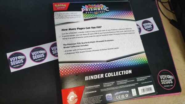 Pokémon - Scarlet & Violet: Prismatic Evolutions Binder Collection (Sellado) 1 pza