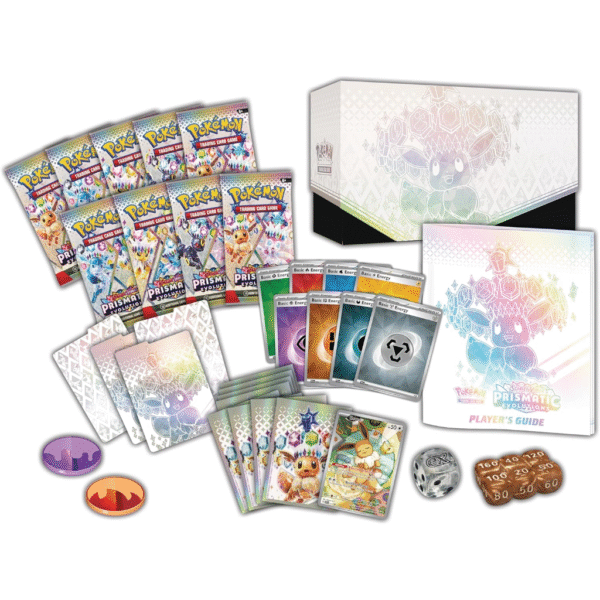 Pokémon - Scarlet & Violet: Prismatic Evolutions Elite Trainer Box (1 pza Sellado)
