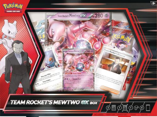 Pokémon - Team Rocket's Mewtwo EX Box