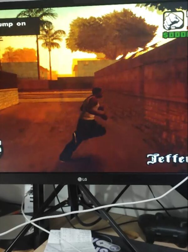 GTA San Andreas Playstation 2 (Sólo disco / caja genérica sin mapa)