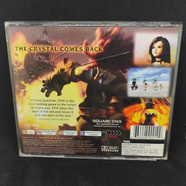 Juego Final Fantasy IX / 9 Greatest Hits (Playstation 1) Completo