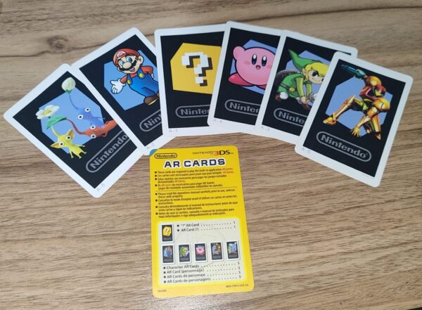 Tarjeta de Realidad Aumentada Nintendo 3DS / 2DS AR (paquete de 6)