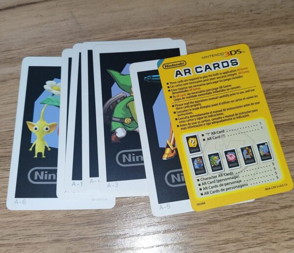 Tarjeta de Realidad Aumentada Nintendo 3DS / 2DS AR (paquete de 6)