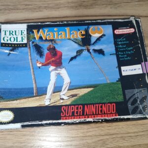 True Golf Classics: Waialae Country Club (Supernintendo) Con caja