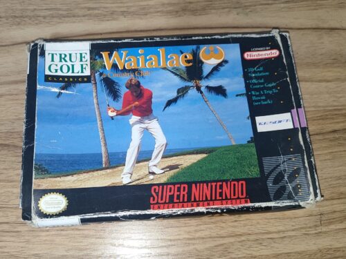 True Golf Classics: Waialae Country Club (Supernintendo) Con caja