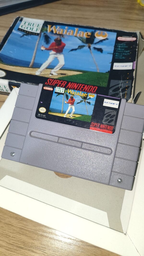 True Golf Classics: Waialae Country Club (Supernintendo) Con caja