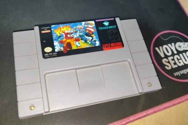 Plok (Supernintendo, 1993) Sin caja