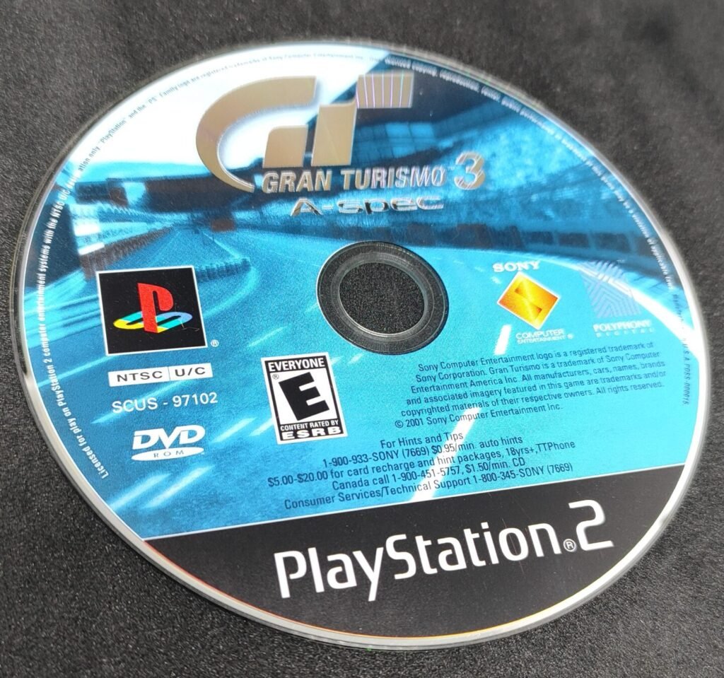Gran Turismo 3 (Playstation 2) Sólo Disco