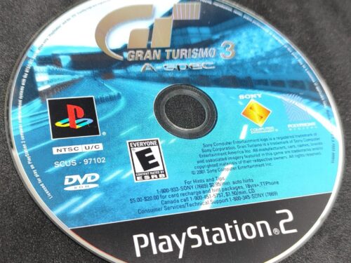 Gran Turismo 3 (Playstation 2) Sólo Disco