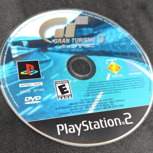 Gran Turismo 3 (Playstation 2) Sólo Disco