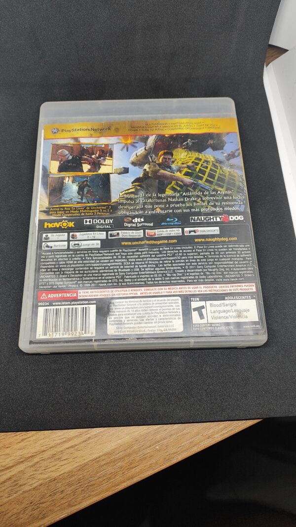 Uncharted 3 Drake's Deception (Playstation 3)