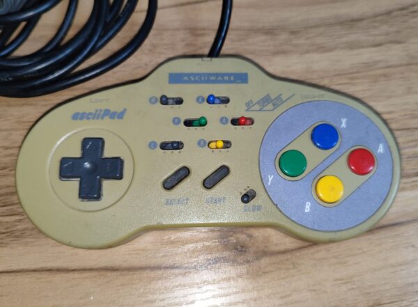Control AsciiPad Turbo Snes (Super Nintendo SNES, 1992)