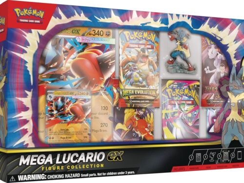 Pokémon TCG: Mega Lucario ex Figure Collection
