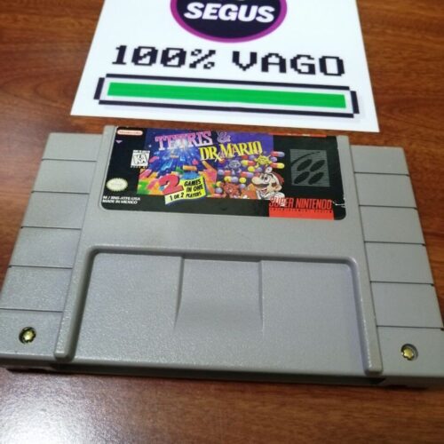 Juego Tetris & Dr. Mario - Super Nintendo (Usado)