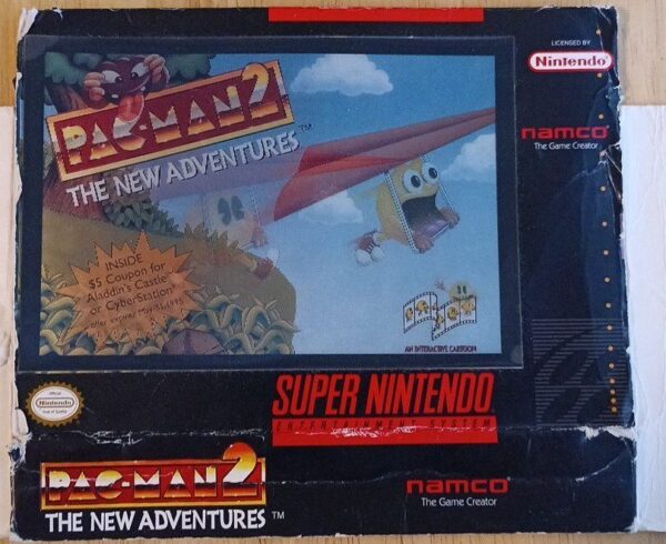 Pacman 2 The New Adventures (SNES, 1994) Sin caja