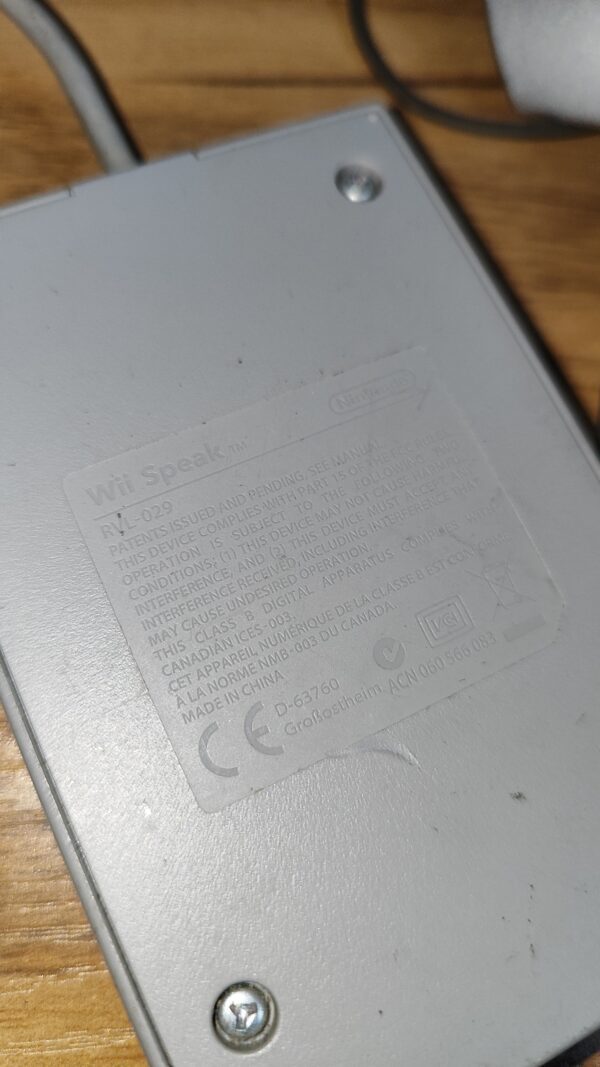 Wii Speak Micrófono (Nintendo Wii)