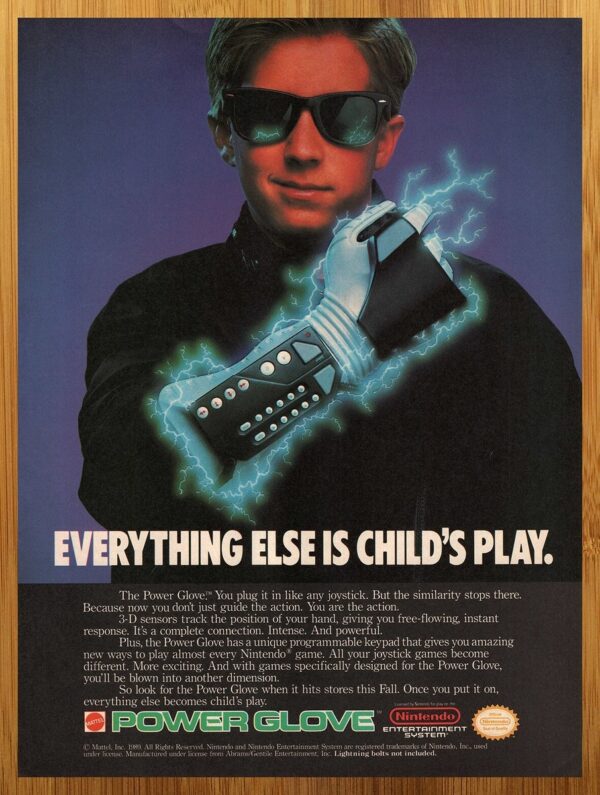 Power Glove de Nintendo (Nes) Suelto