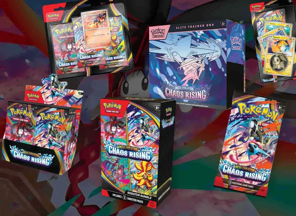 chaos rising productos que saldrán el 22 de mayo #voysegus