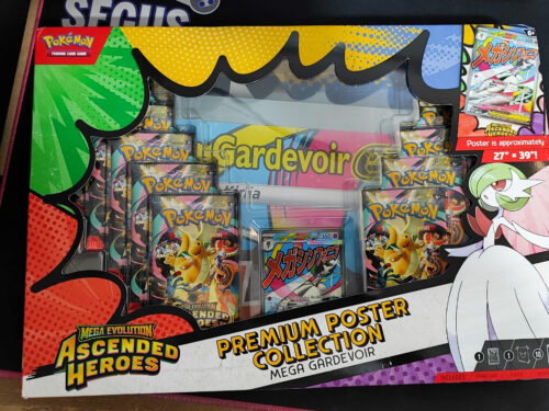 Ascended Heroes (INGLÉS) Premium Poster Collection - Mega Gardevoir (Unica Pieza)