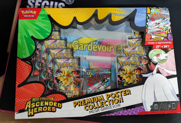 Ascended Heroes (INGLÉS) Premium Poster Collection - Mega Gardevoir (Unica Pieza)