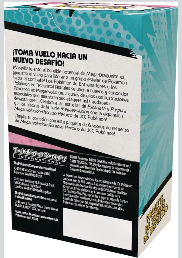 Pokemon Ascended Heroes Booster Bundle (Caja en Español)