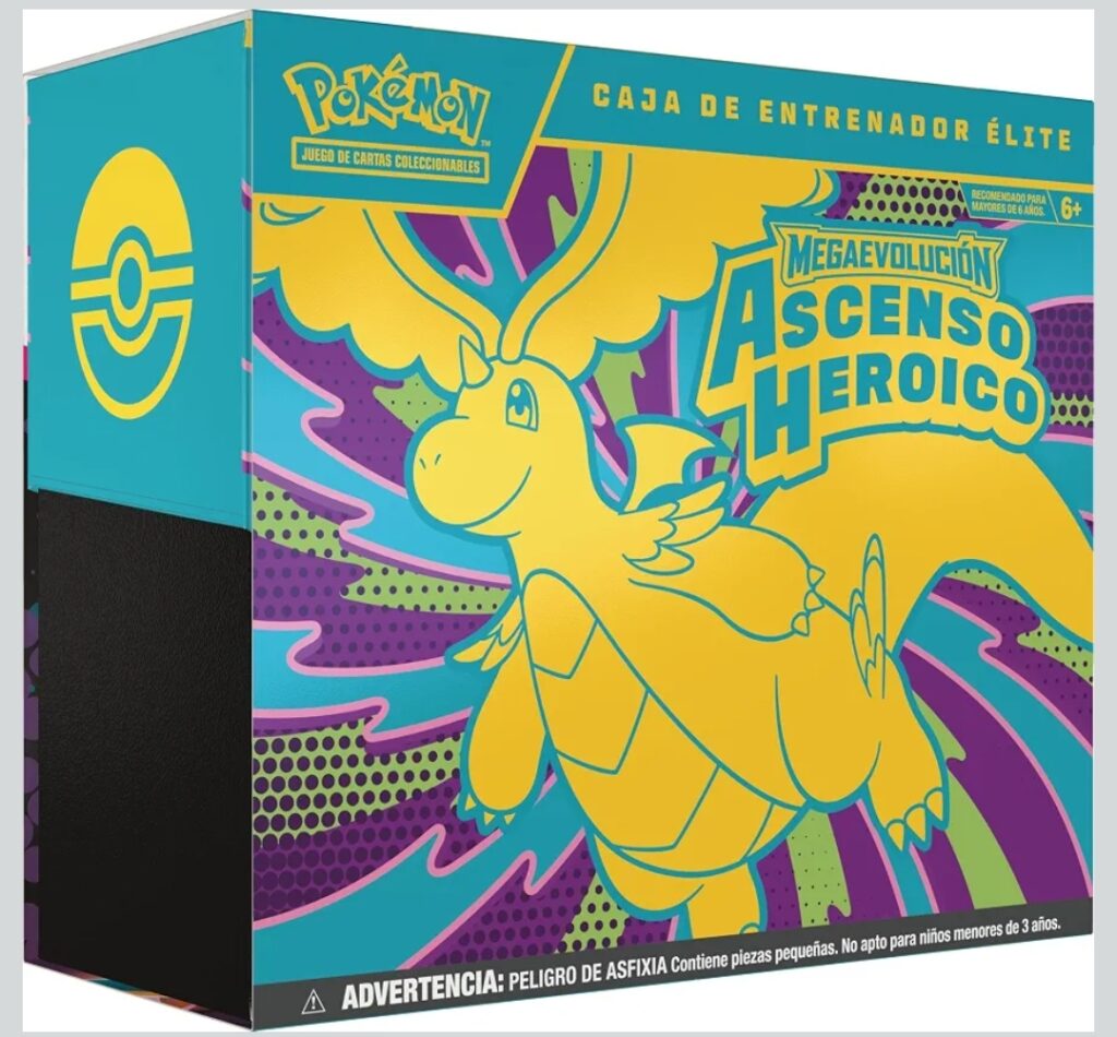 Pokemon Elite Trainer Box Ascended Heroes (Caja en Español)
