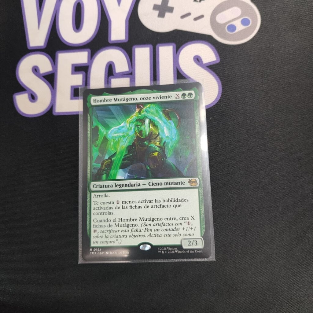 Mutagen Man, Living Ooze (Hombre Mutágeno, ooze viviente) (TMT) (124)