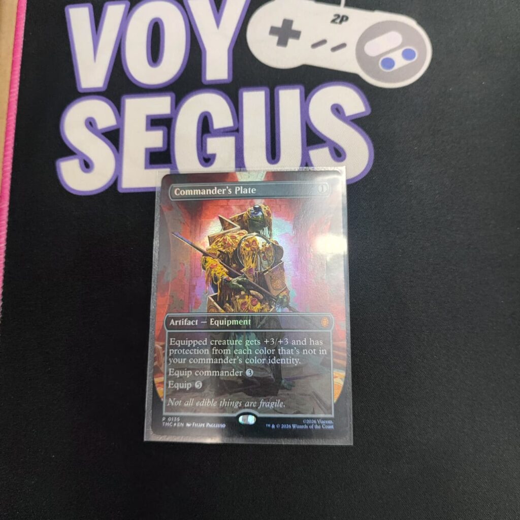 Commander's Plate (TMC) (135) - Borderless - Foil
