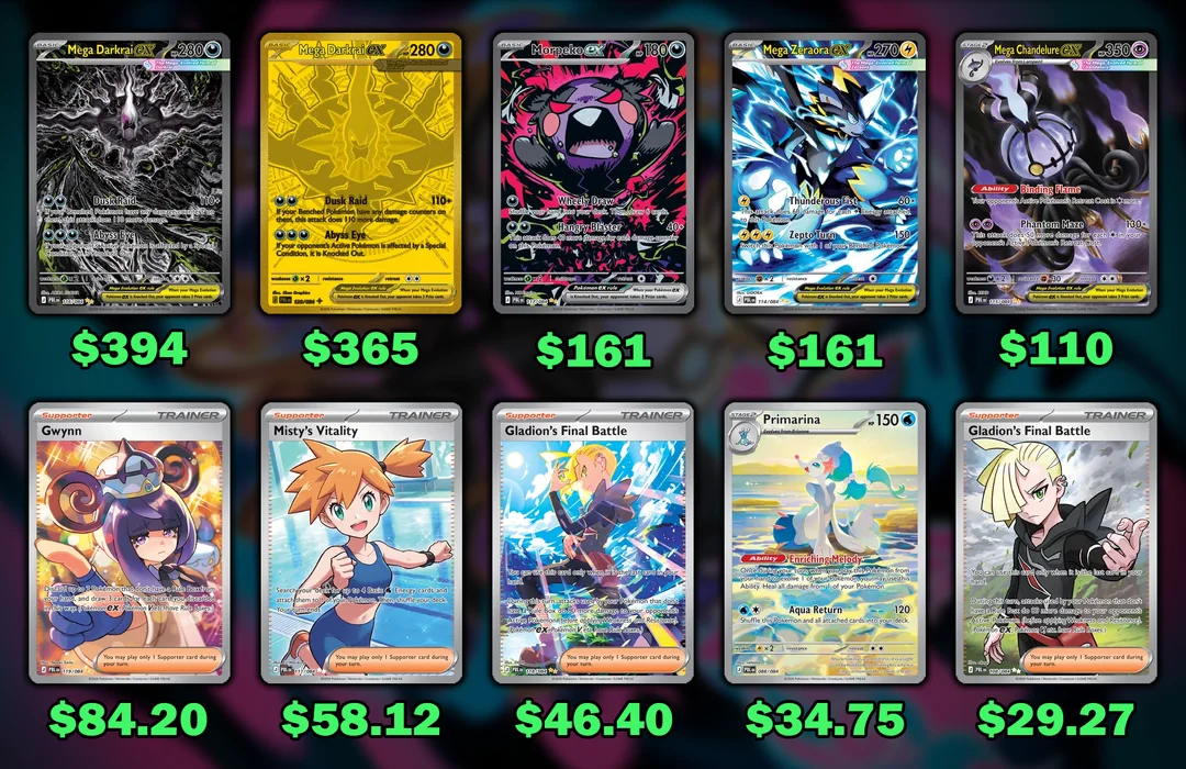 Mejores cartas de Pokemon Pitch Black PRECIO EN TCG PLAYER