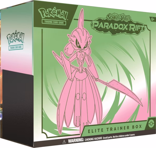Pokemon Elite Trainer Box Paradox Rift (Iron Valiant) en Inglés