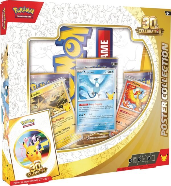 Pokémon TCG: 30TH Celebration - Poster Collection (Inglés)