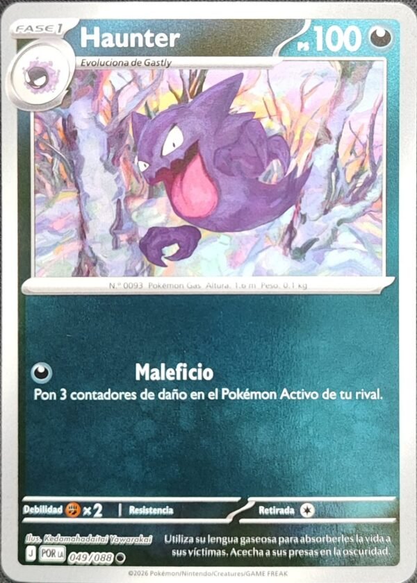 Haunter [Reverse Holo] #49 (Español Perfect Order)