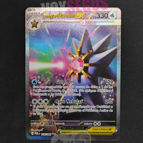 starmie sir Mega Starmie ex #118 SIR (Español Perfect Order)